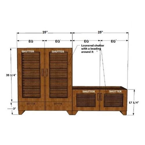 Tudor-Shoe Cabinet - ubyld