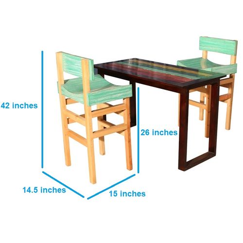Tvisha High Dining Set- 2 Seater - ubyld