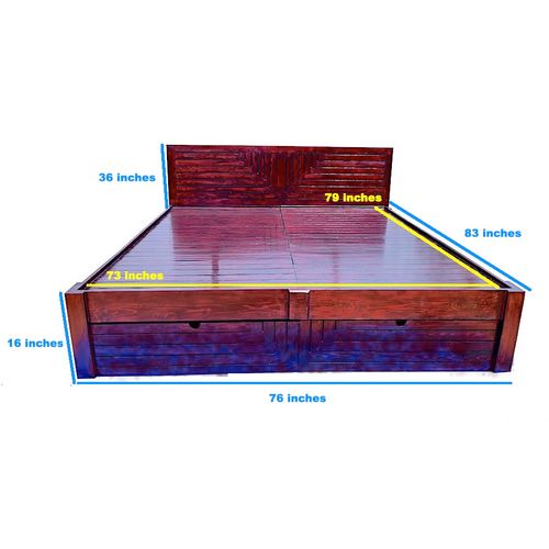 Versano King With Two Drawers - ubyld