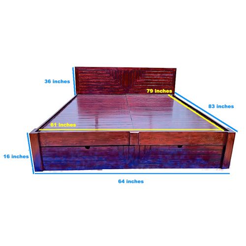 Versano Queen With Two Drawers - ubyld