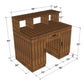 Viada-Study Table With Storage Cabinet - ubyld