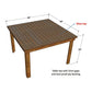 Viara -4 Seater Dining Set - ubyld