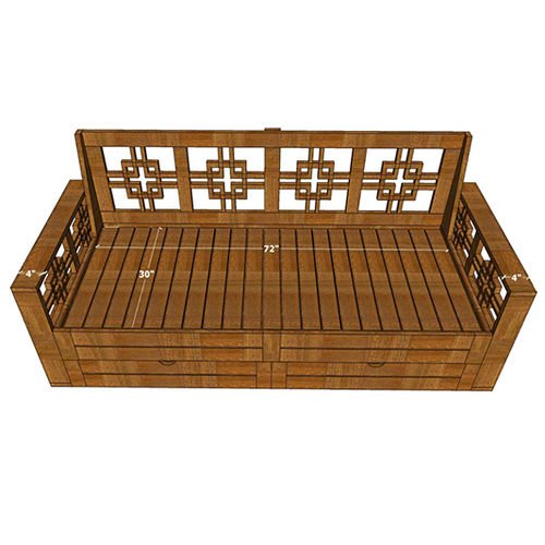 Vibhinna-Sofa Cum Bed With Drawer Storage - ubyld