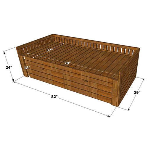 Vrishabh-A Storage Diwan - ubyld