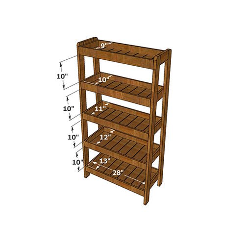 Zaira - Ladder Shelf - ubyld