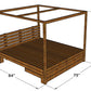 Zelmo Poster King Cot with 2 Front Drawers - ubyld
